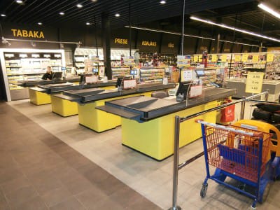 Kassepulter - TOP butikk i Salacgriva