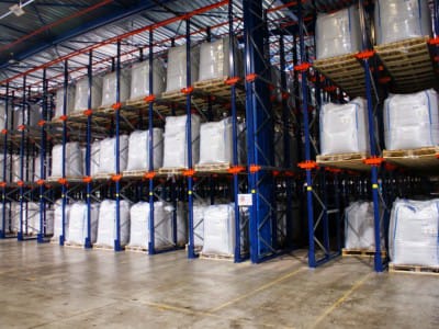 Drive-in lagerhyllesystem for paller - VVN.LV. 2