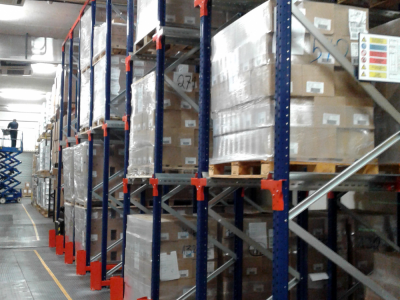 Drive-in lagerhyllesystem for paller - VVN.LV. 4