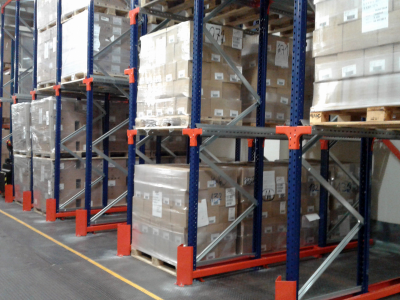 Drive-in lagerhyllesystem for paller - VVN.LV. 5