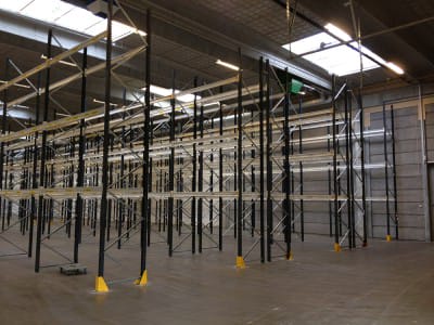 montering av pallereolsystemer i Danmark SGL 3