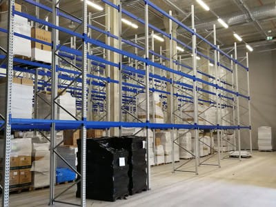 Lager i Estland - sammensatte lagerhyllesystemer - VVN.LV.