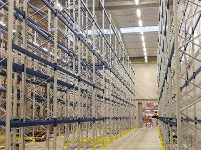 levering og montering av pallereoler Estland 1