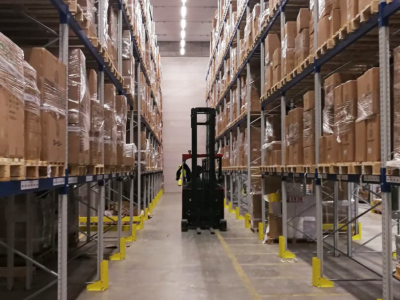 levering og montering av pallereoler Estland 2