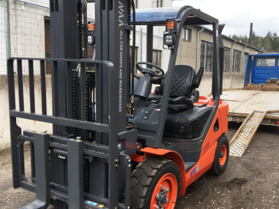 Diesel forklift D3000 delivery to the company "Usi"
