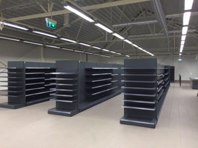 Butikkhyller og utstyr - levering og montering - VVN.LV 3