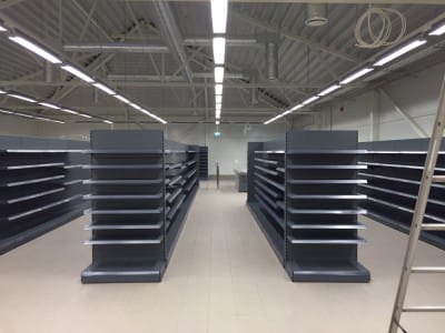 Butikkhyller og utstyr - levering og montering - VVN.LV 4