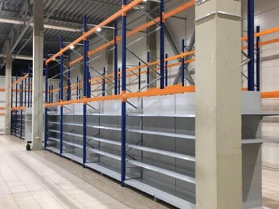 Integrert butikkhyllesystem "Vītoli" 2